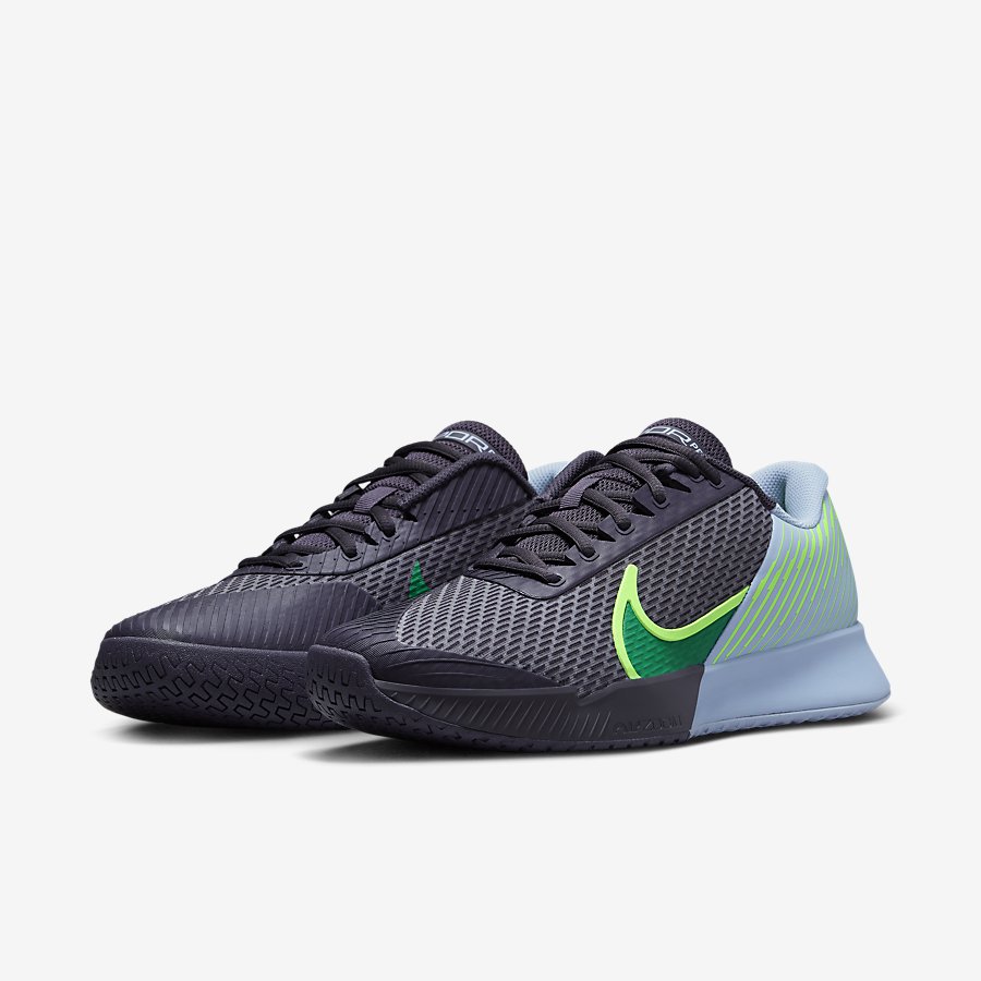 Giày Nikecourt Air Zoom Vapor Pro 2 Nam Đen Xanh